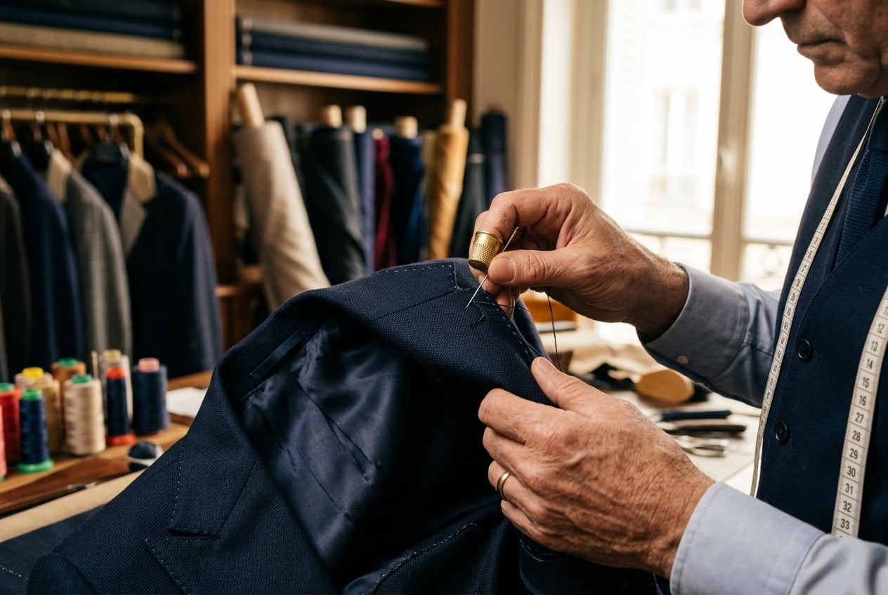 Tailleur façon traditionnelle haute façon